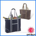 Large everyday insulated cooler tote bags for picnic/lunch